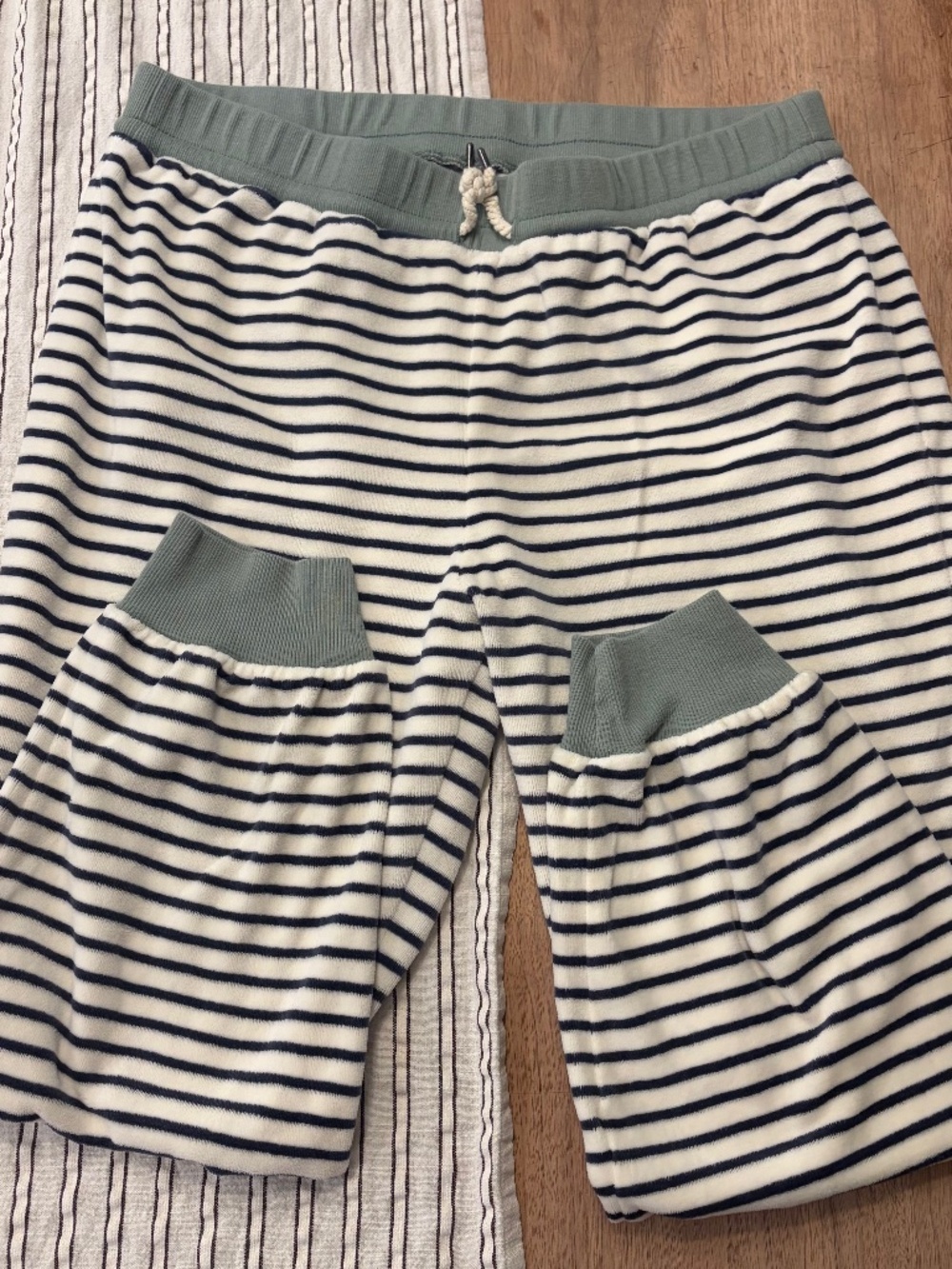Madewell Terry Cloth Lounge Pool Pajama Pants womens size XL